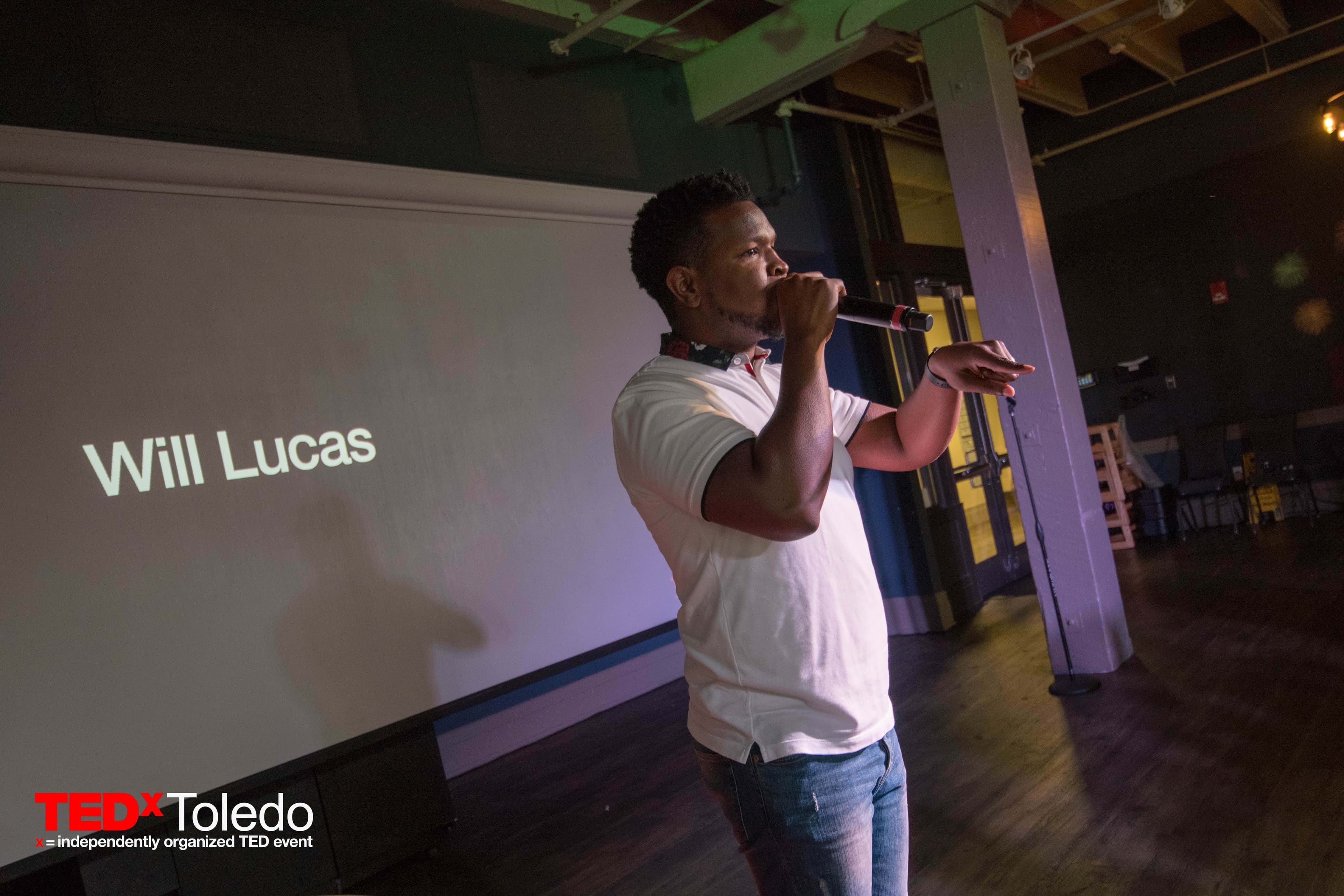Will Lucas at TEDxToledo 2018